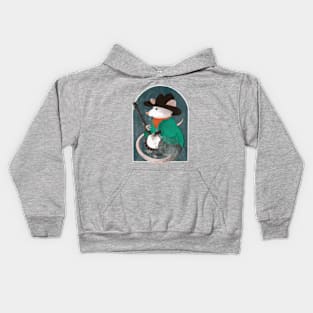 Banjo Trash Cat Opossum Kids Hoodie